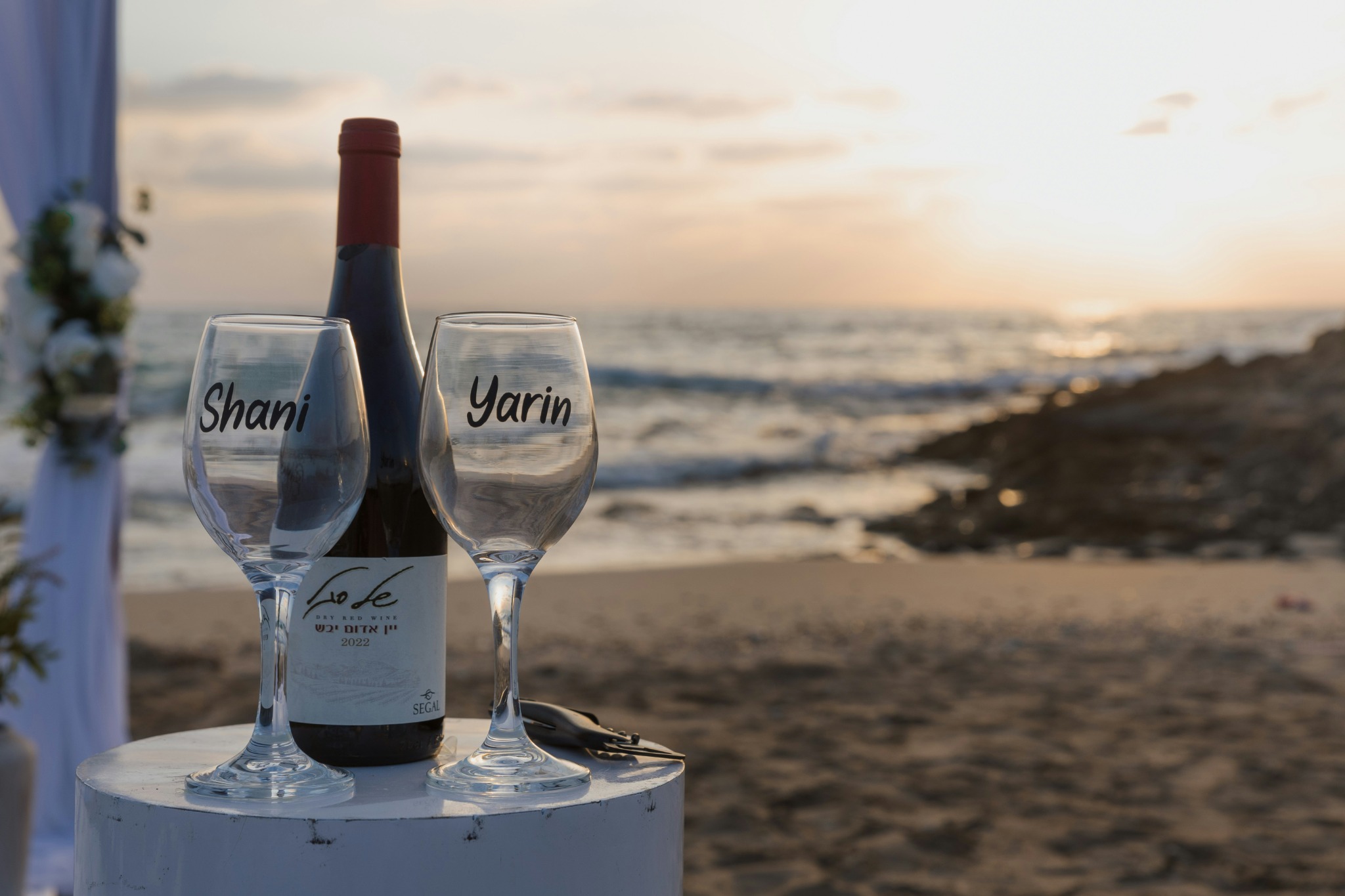 A peaceful sunset experience overlooking the sea